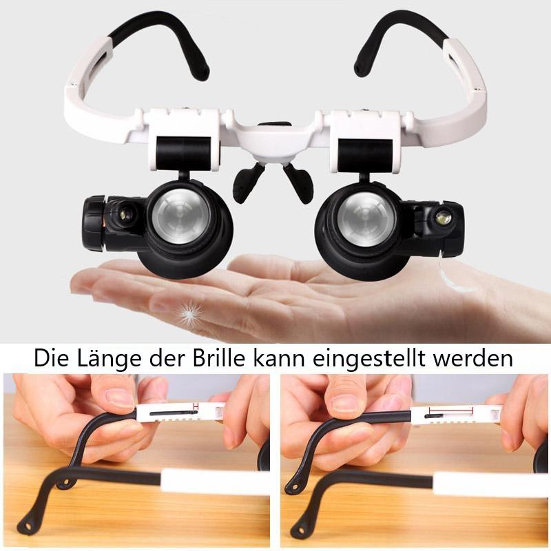 LupeLED - LED glasses magnifying glass