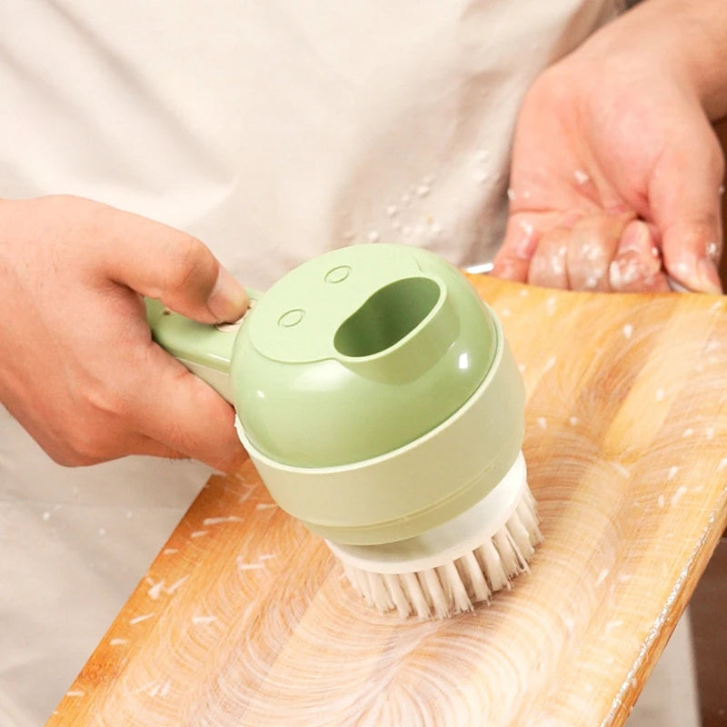 Electric 4-in-1 hand-held vegetable slicer