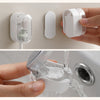 Wall Toothbrush Holder - Wall Mounted Toothbrush Holder with Cover