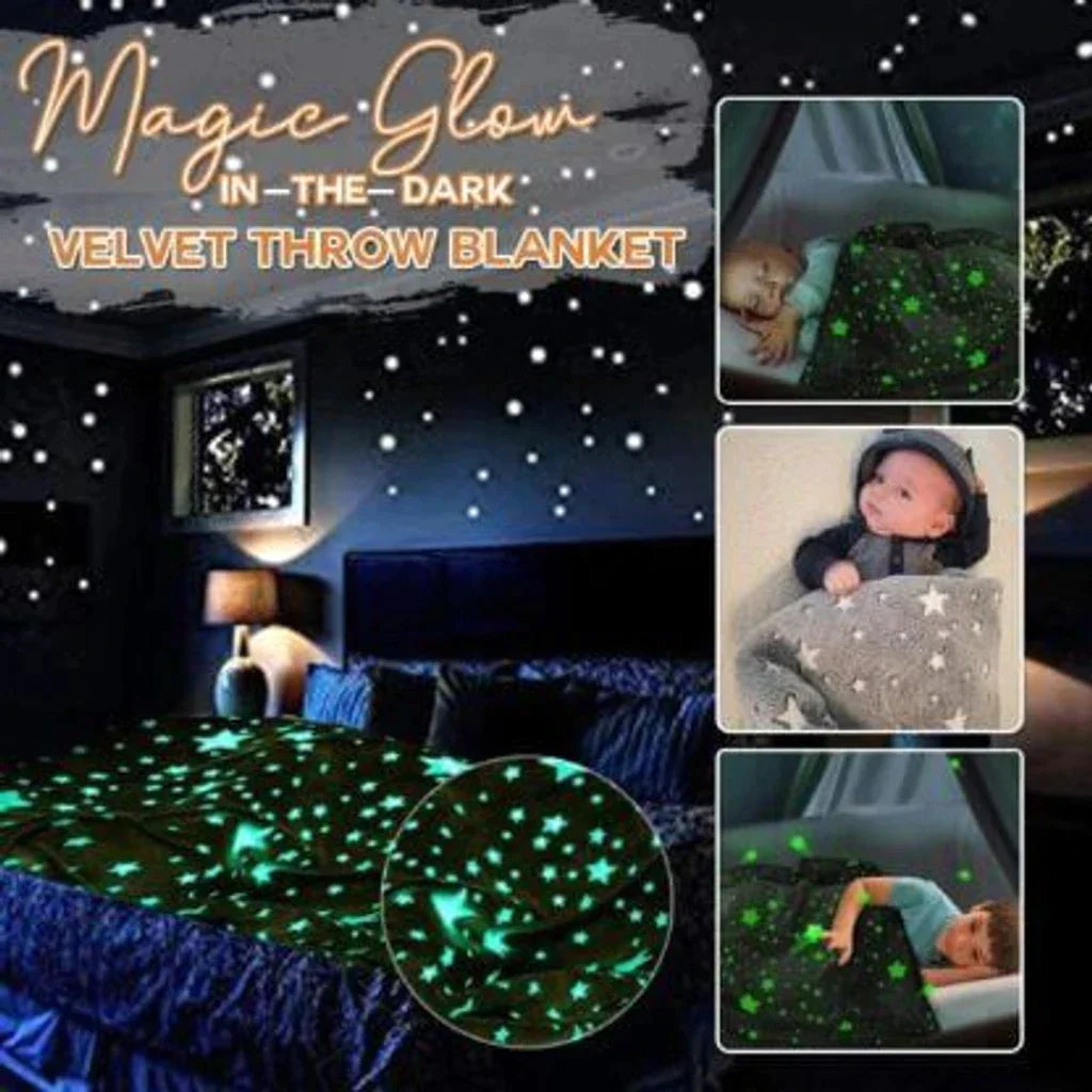 CosmicComfort™ - Glow in the Dark Blanket [Last Day Discount] 