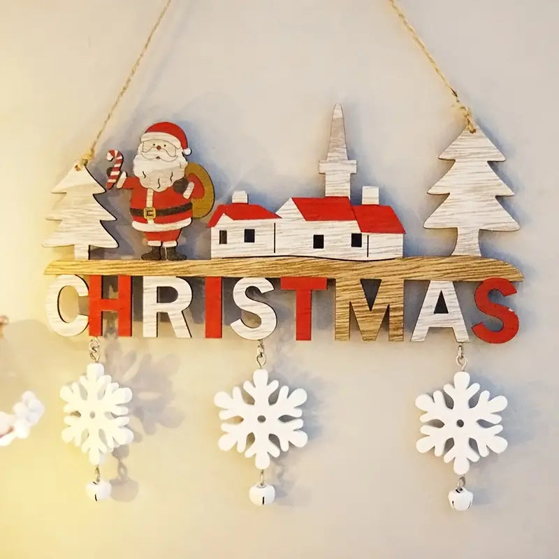 Christmas decoration made of wood