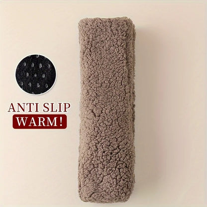 Non -slip warm fleece house socks