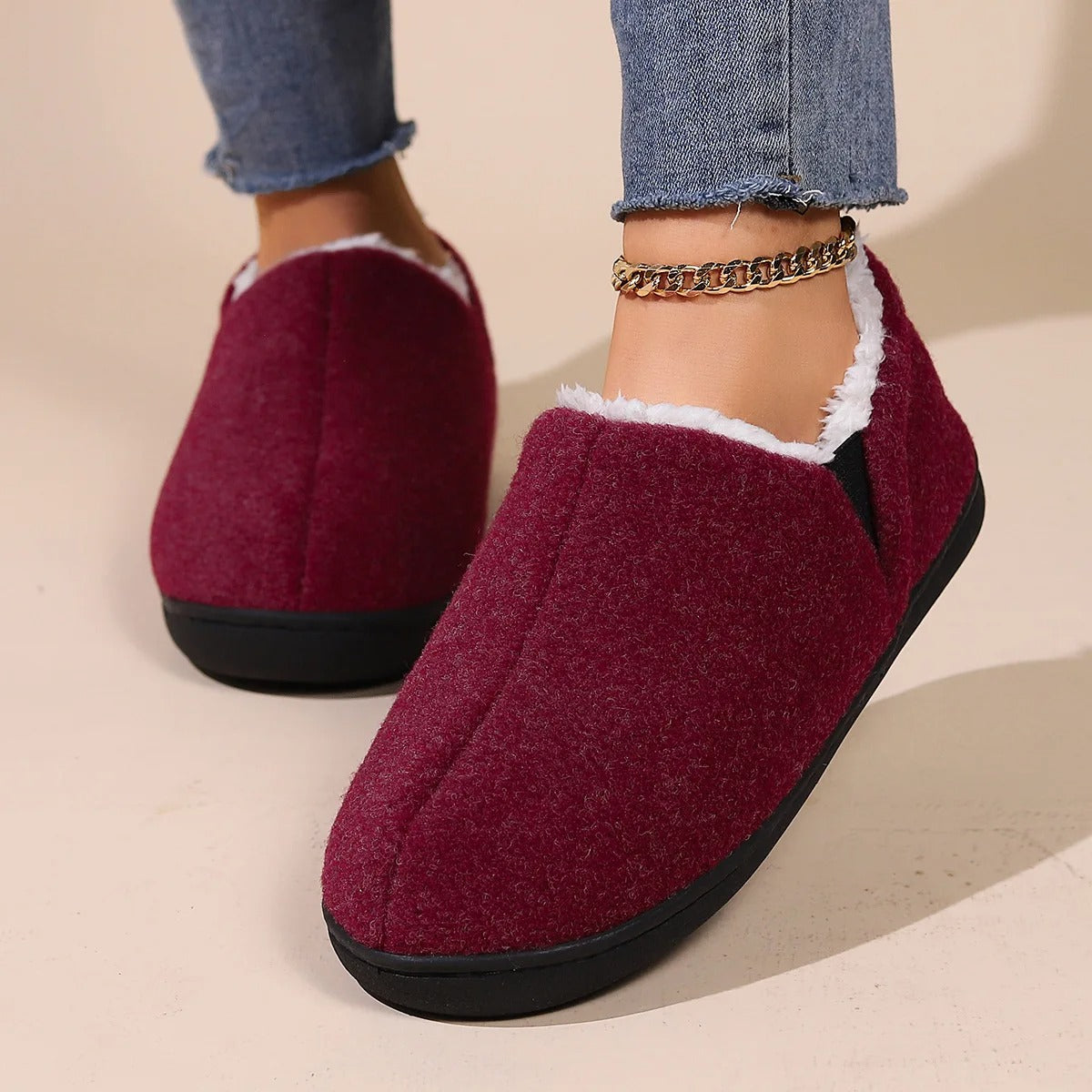 Amelie - Comfortable slippers for home