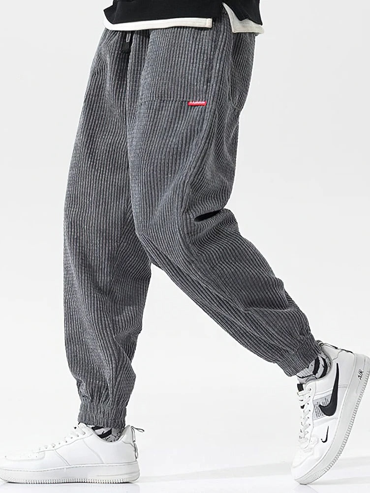 Lässige Cordhose Sweatpants