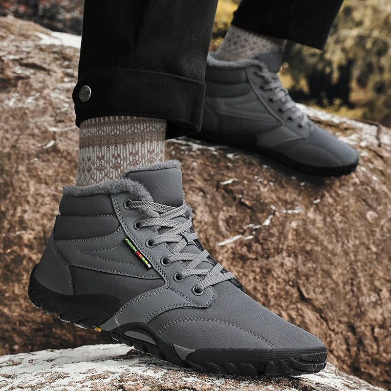 HikeAnkle™- Fellgefütterte Schnee-Sneakers