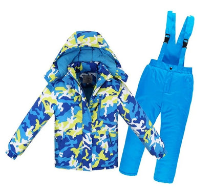 Children's windbreaker winter suit