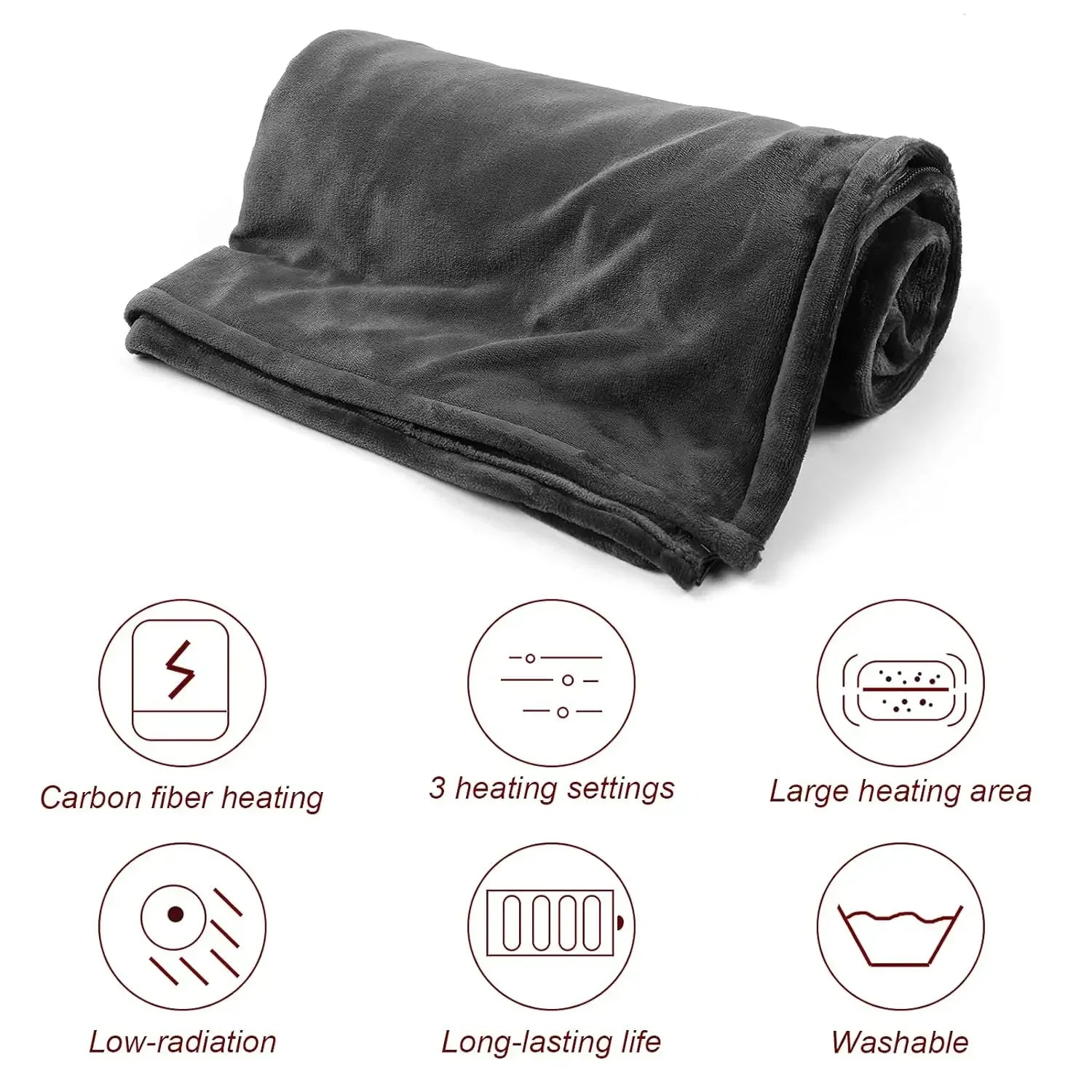 CozyWrap™ - Electric warming blanket sweater [Last day discount]