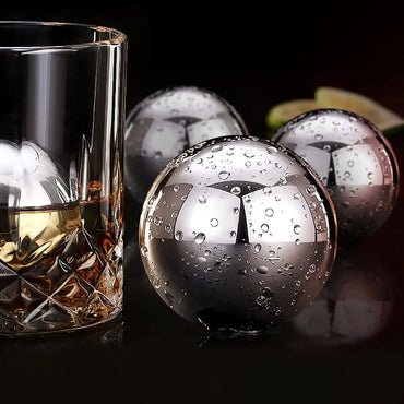 Stainless steel ice cubes