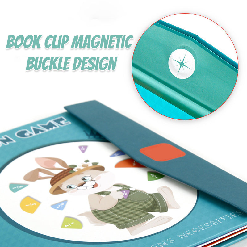 MatheKid™ - Magnetic Fraction Educational Puzzle - Learn math in a fun way! [Last day discount]