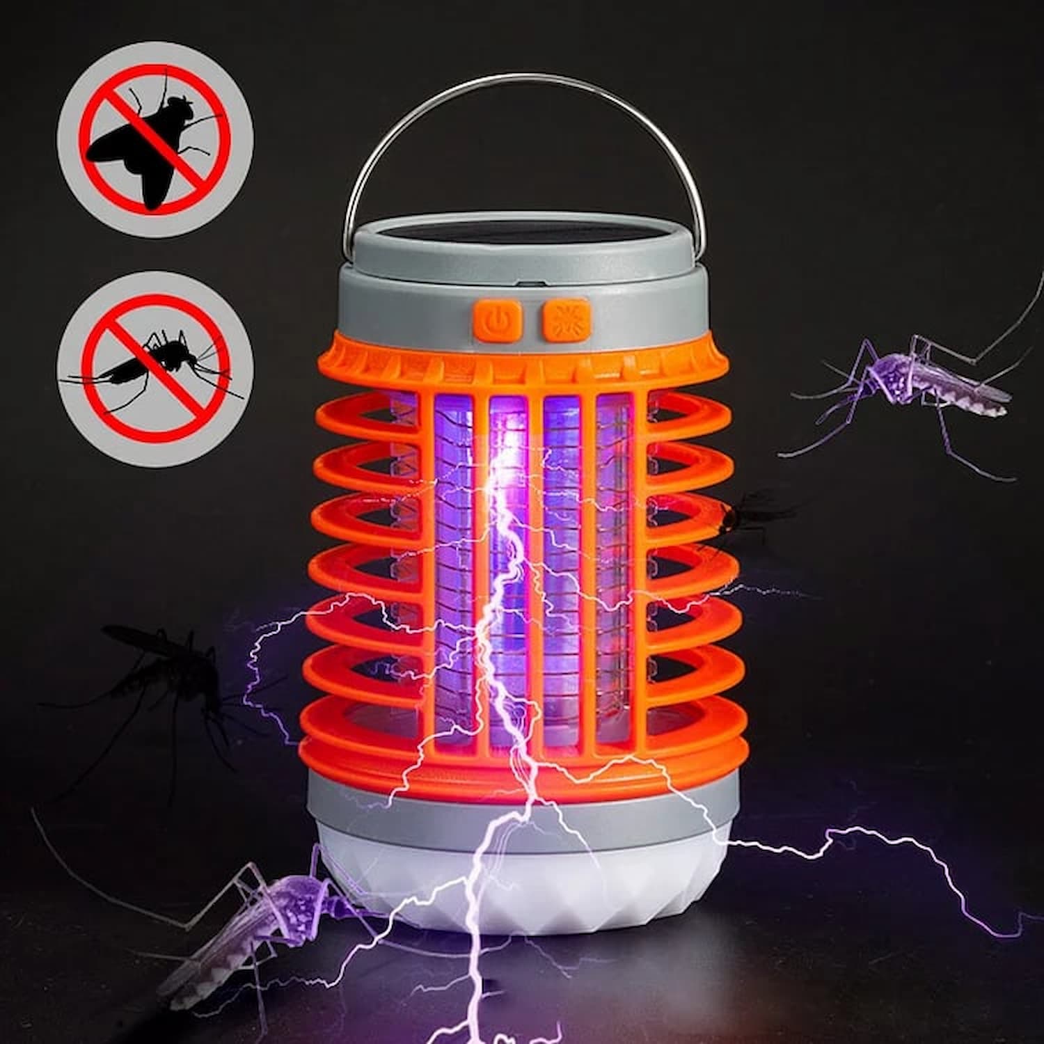 MosqKil™ - Solar Camping Mosquito Killer Lamp - No more mosquitoes and bugs! [Last day discount]