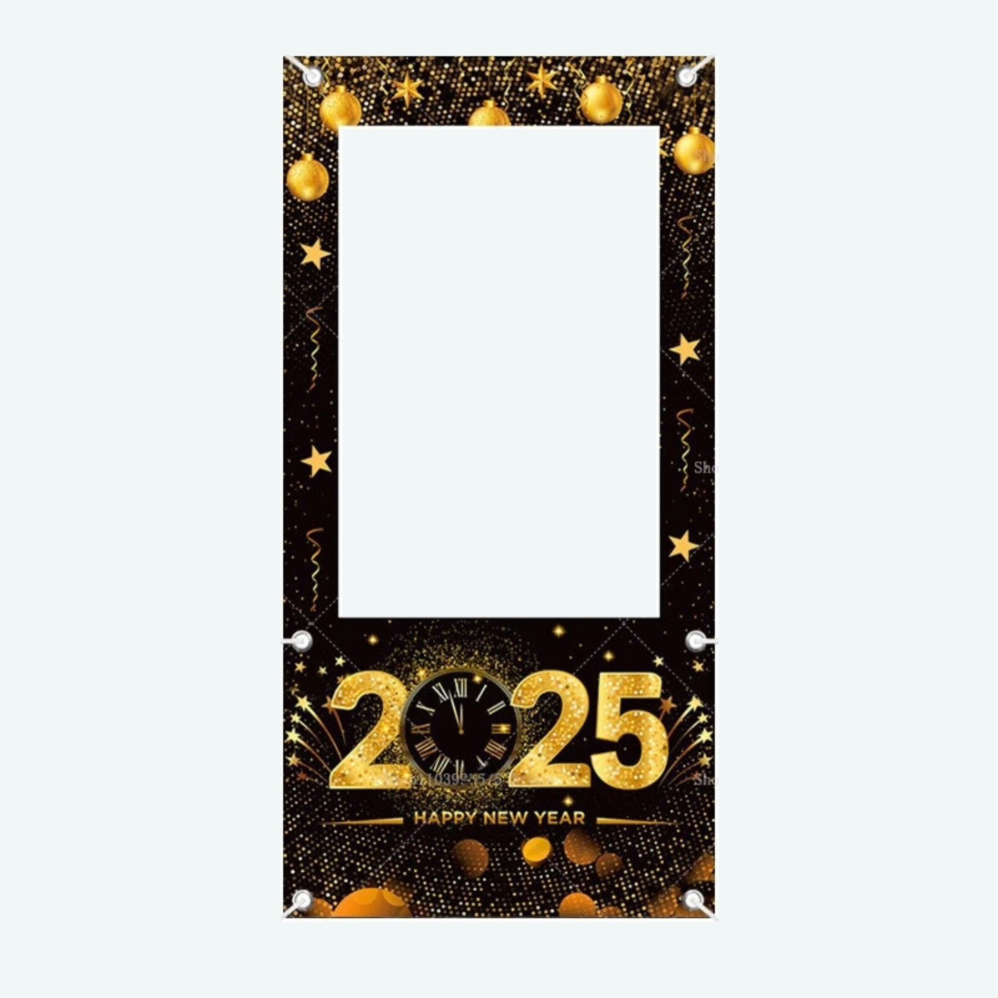 2025 New Year's photo box props & frame set