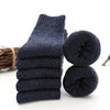 5 pairs of thermal socks made of thick wool