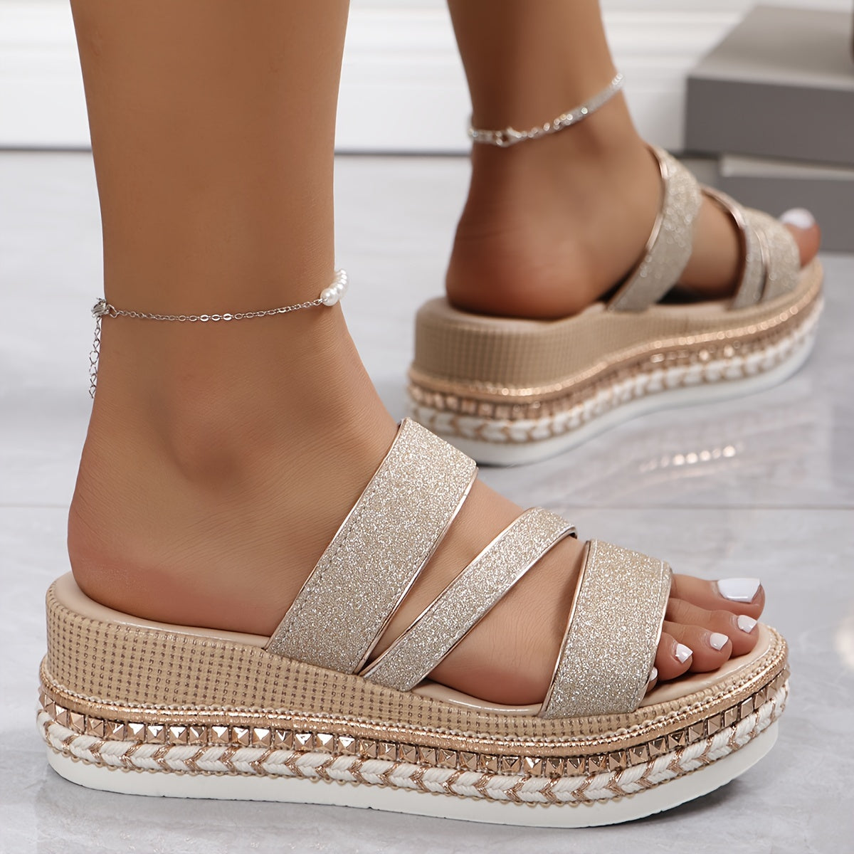 LINDY - Bequeme Frühjahrs-Sandalen