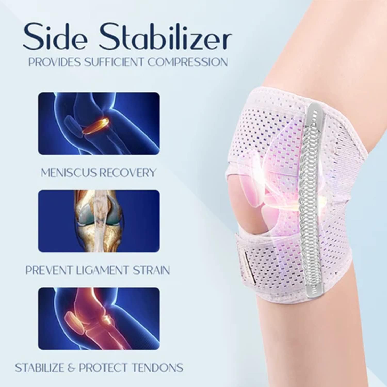 1+1 Free | StabilEase™ - Breathable Knee Pads [Last Day Discount]