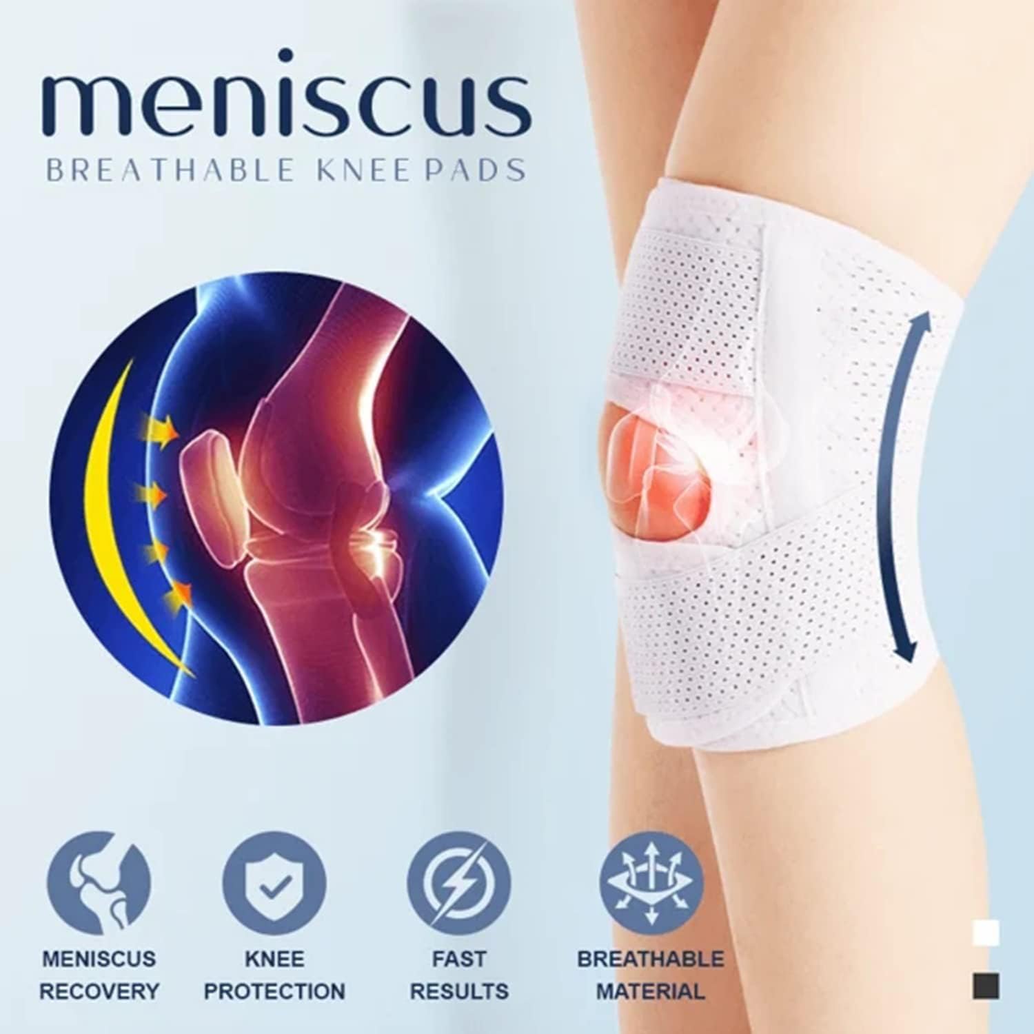 1+1 Free | StabilEase™ - Breathable Knee Pads [Last Day Discount]