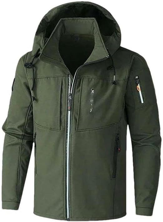 Removable windbreaker jacket for men