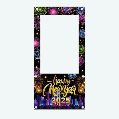 2025 New Year's photo box props & frame set