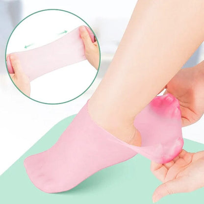 Stepsoothe | Women's foot bath pedicure silicone socks