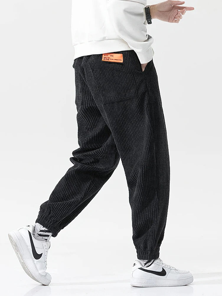 Lässige Cordhose Sweatpants