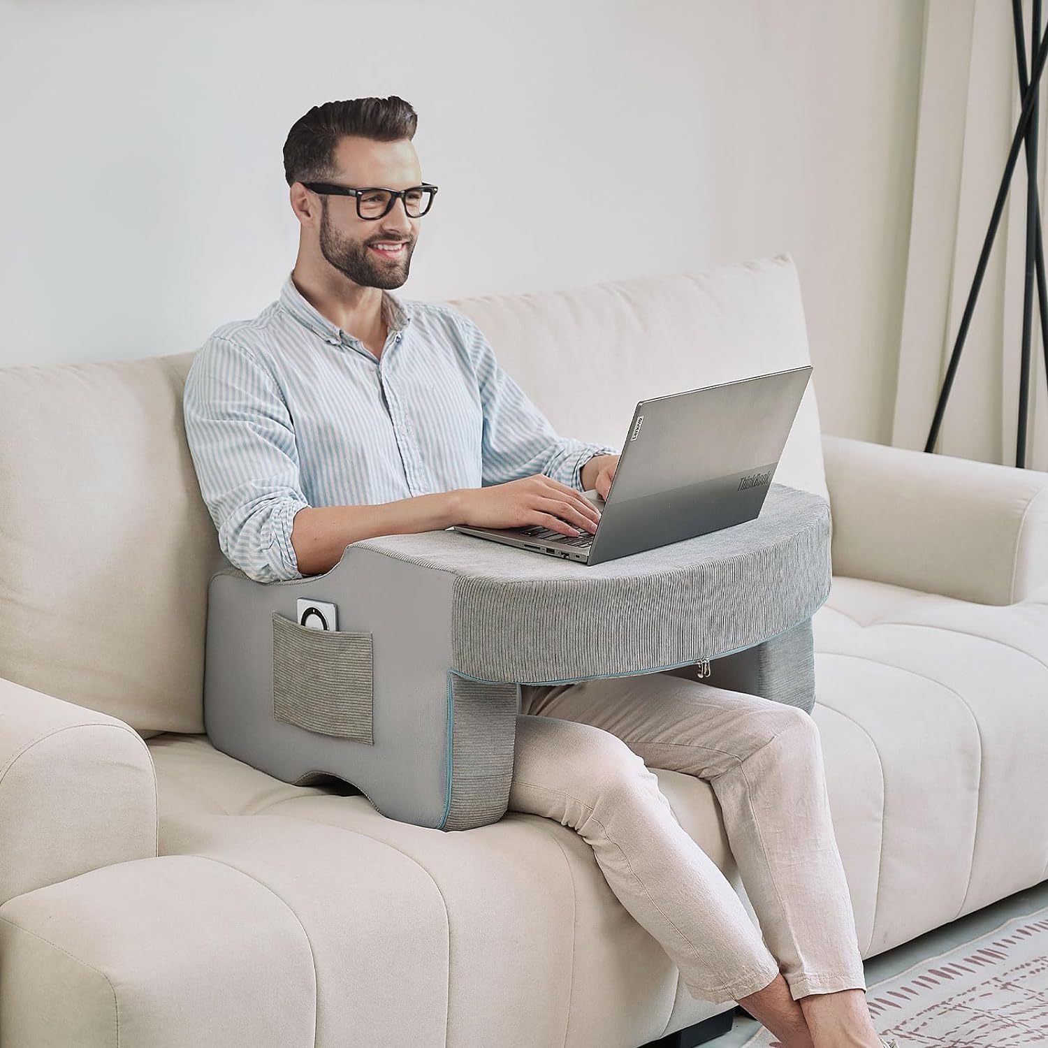 PlushPad - Soft Lap Desk Cushion