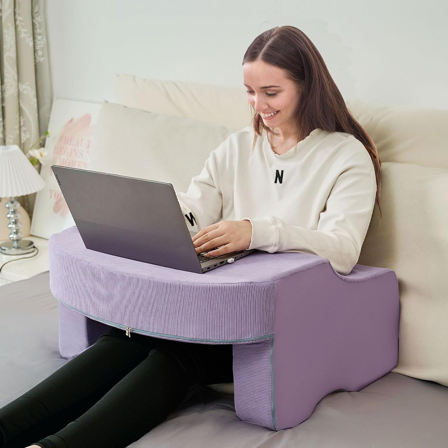 PlushPad - Soft Lap Desk Cushion