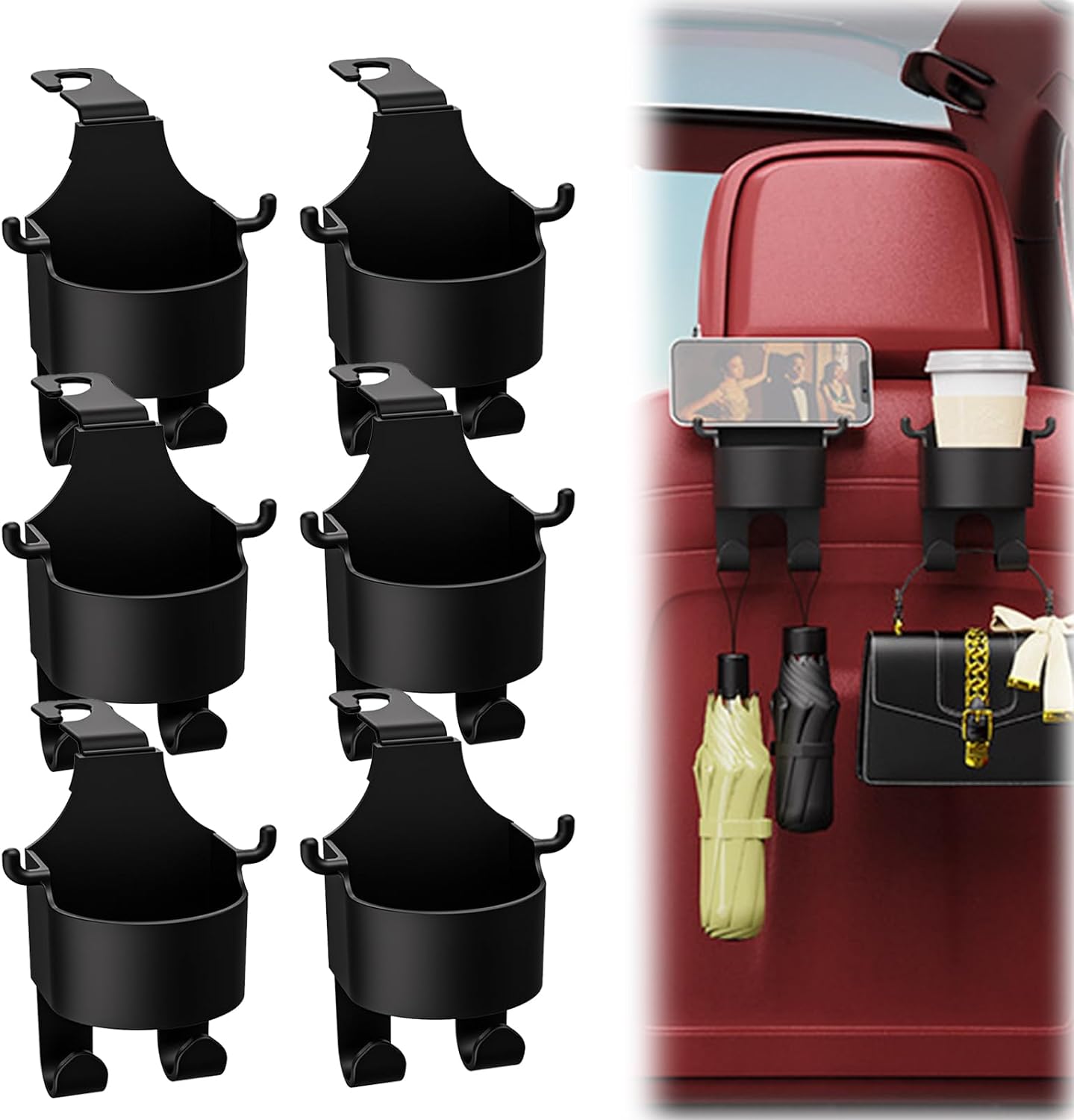 2+2 FREE | CupMan - Hanging Cup Holder for the Back Seat of the Car [Last Day Discount] 