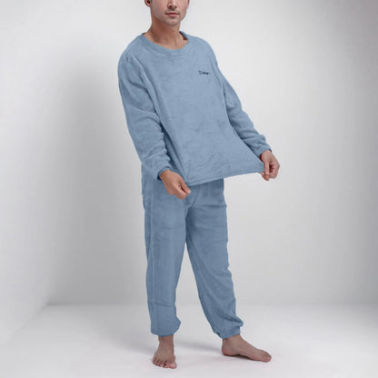 Fluffy gentleman pajama