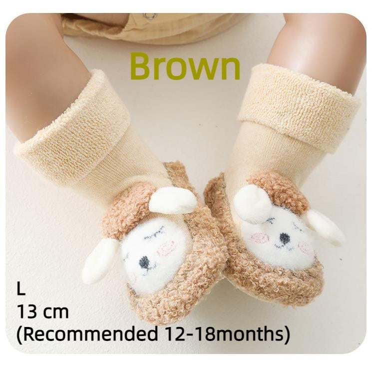 Lolly™ - Baby Cartoon Plush Cotton Toddler Shoes [Last Day Discount] 