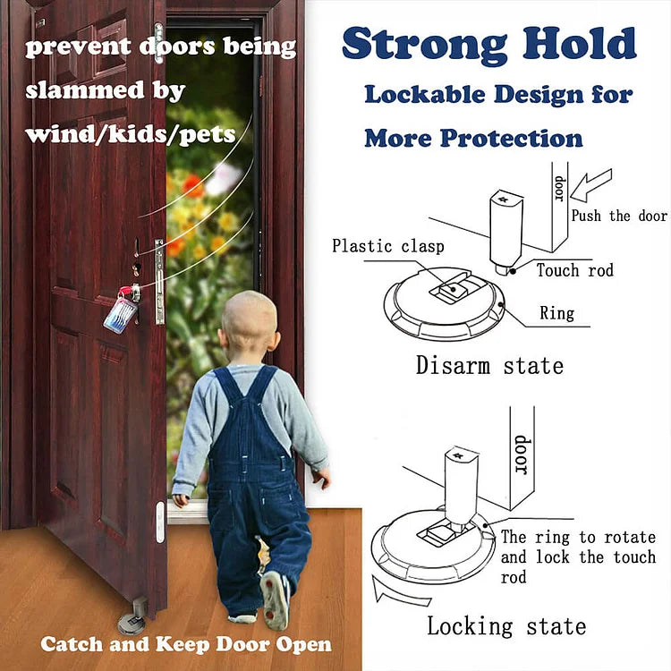 Mechanical Floor Door Stop | Safe &amp; Durable