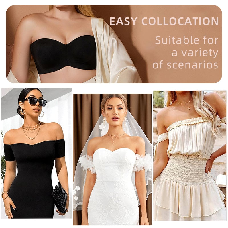 SlipSafe Bra™ - The strapless bra that defies gravity! [Last day discount]