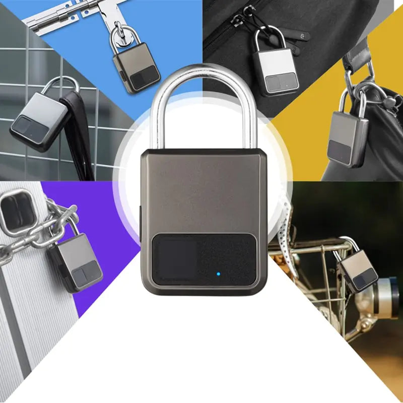 SecureTouch™ - Fingerprint Padlock [Last Day Discount]