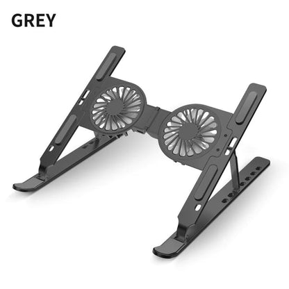 Foldable laptop cooling fan