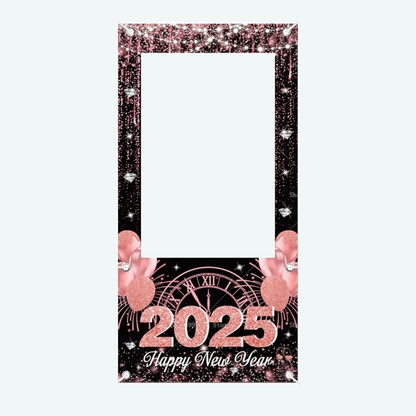 2025 New Year's photo box props & frame set