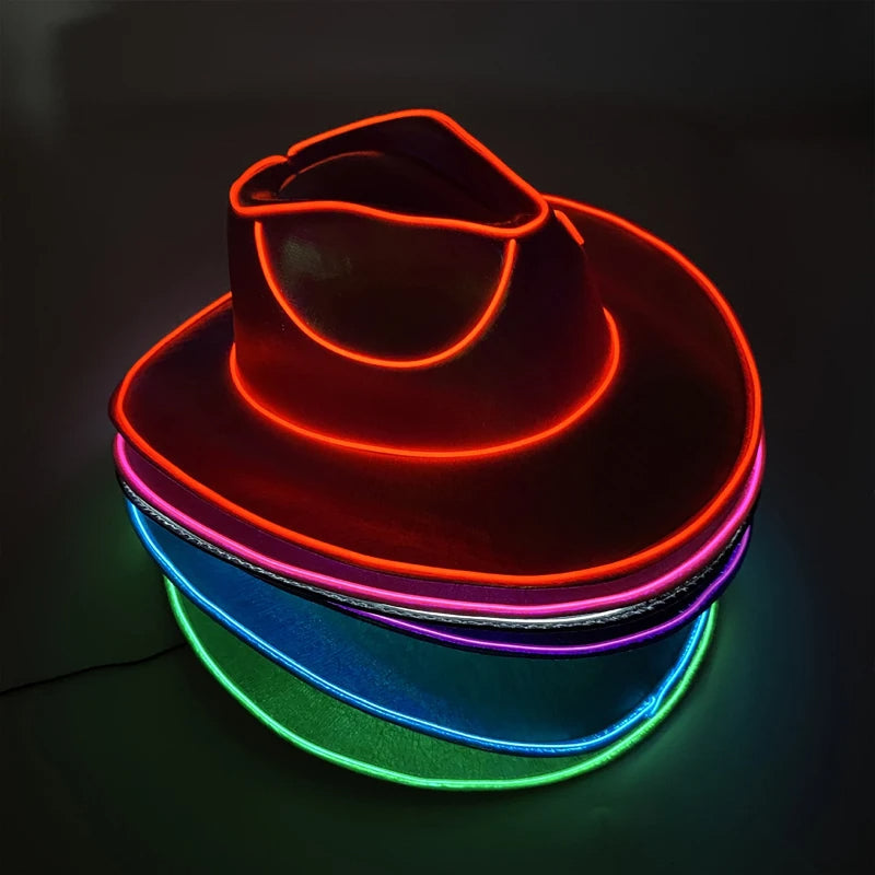 LED cowboy hat | Carnival costume