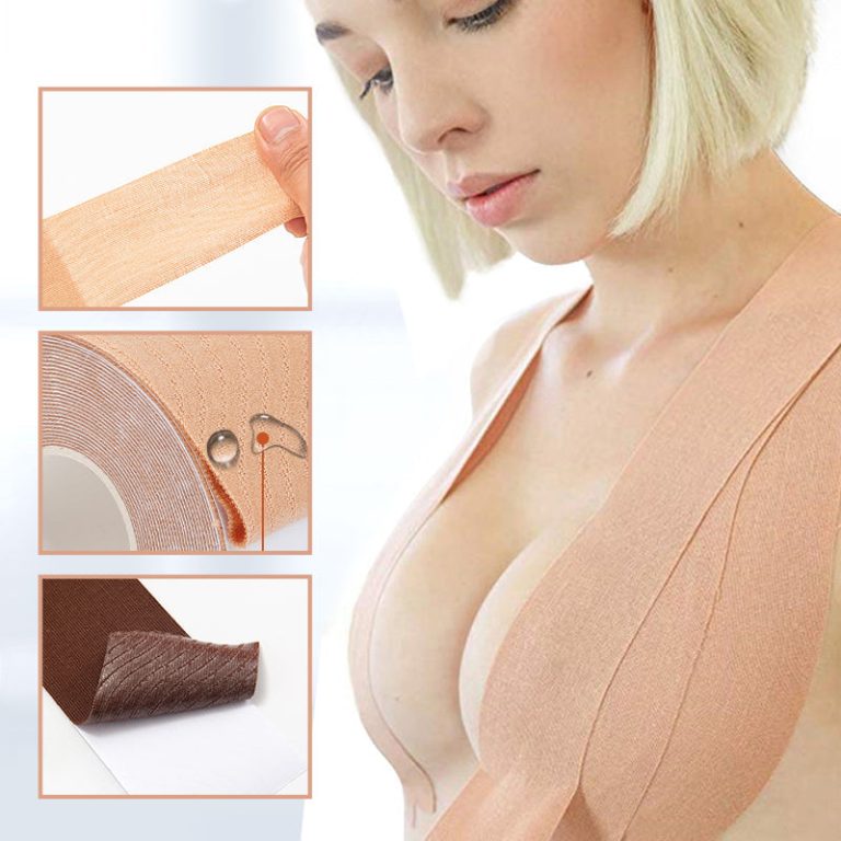 1+1 Free | Invisible Bra™ - Breast Lift Nipple Cover Tape [Last Day Discount]