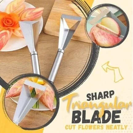 Stainless steel fruit knife