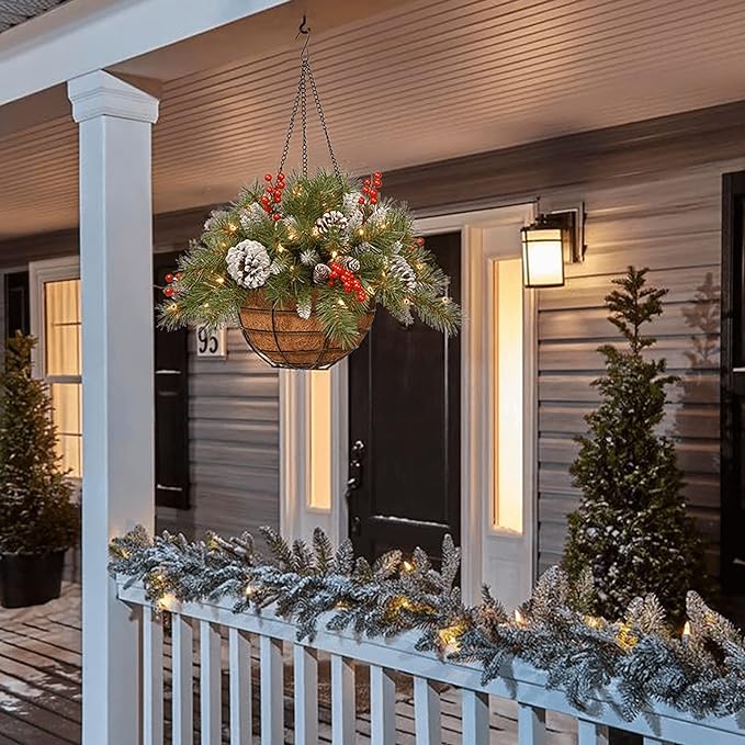 Radiant Rove™ - Christmas Hanging Basket [Last Day Discount] 