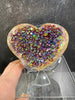 Aura™ - Angel Aura Heart Shaped Rainbow Crystal Cluster [Last Day Discount] 