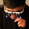 LupeLED - LED glasses magnifying glass