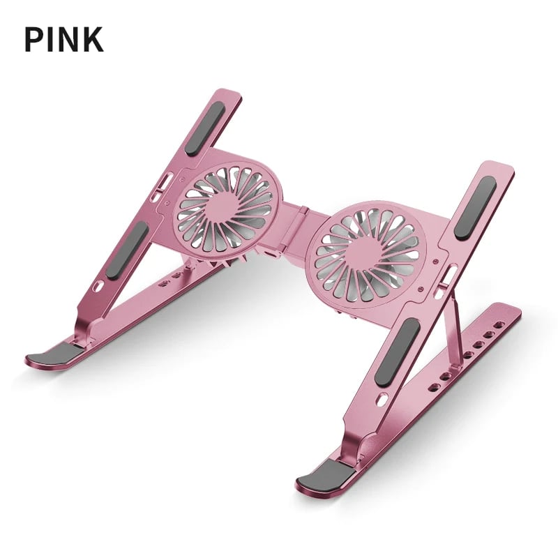 Foldable laptop cooling fan