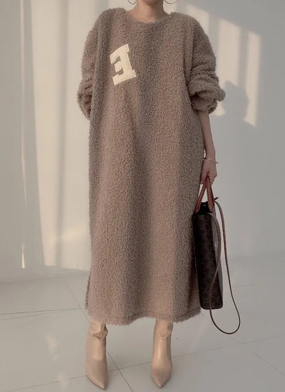 Comfortable winter house dress