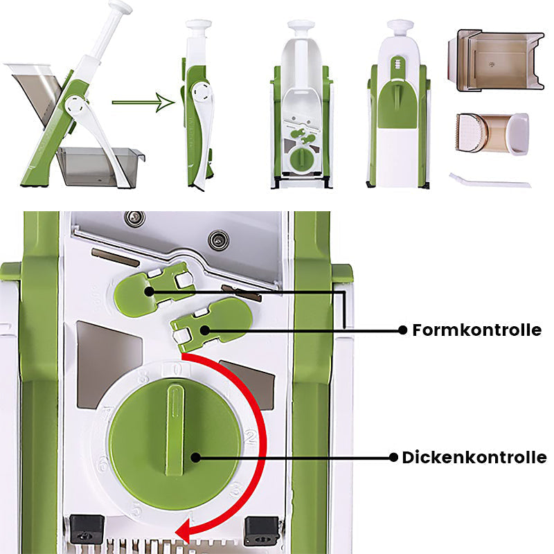 Stainless steel vegetable cutter