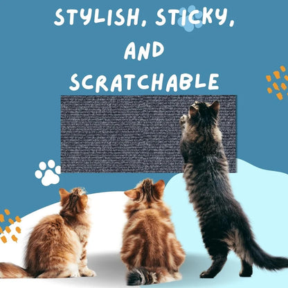 Cat scratch mat