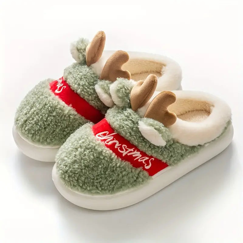 MerryFit™ Christmas Reindeer Slippers [Last Day Discount]