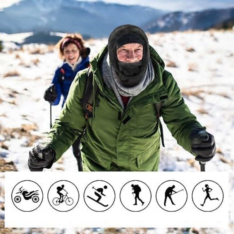 SkiMask™ - Ski Mask with Sherpa Hood [Last Day Discount]