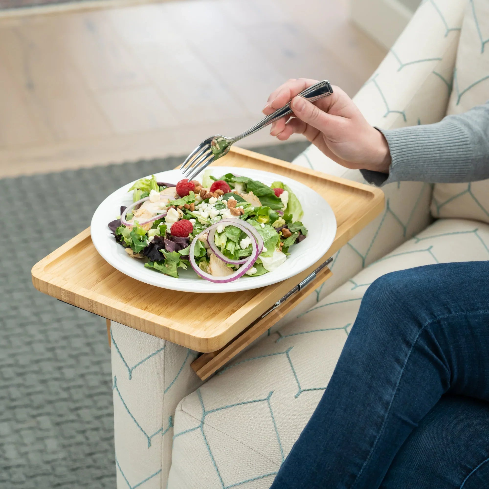 SofaSide™ - Bamboo Wooden Serving Tray [Last Day Discount]