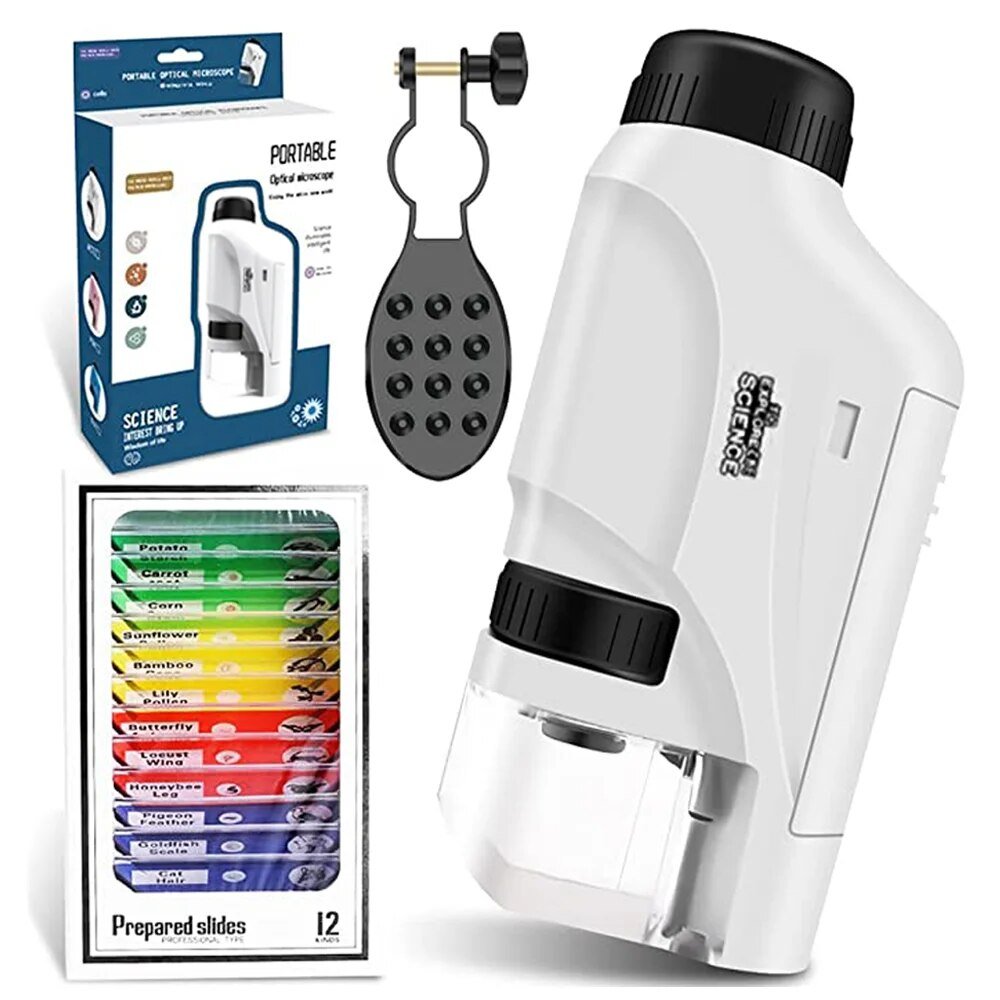 PocketScope™ - Encourage curiosity with the portable microscope for little explorers! [Last day discount] 