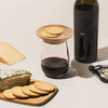 1+1 Free | BambuSchutz - Elegant bamboo coasters for wine glasses