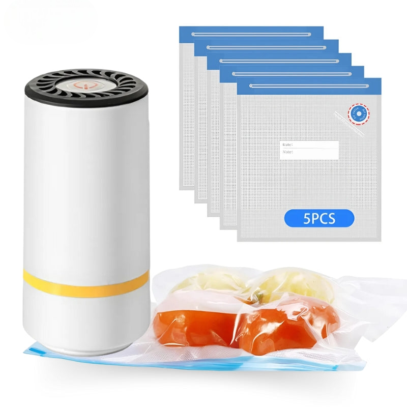 VacuumPro - Heavy-Duty BPA-Free Vacuum Sealer with Sealing Bags (Last Day Discount)