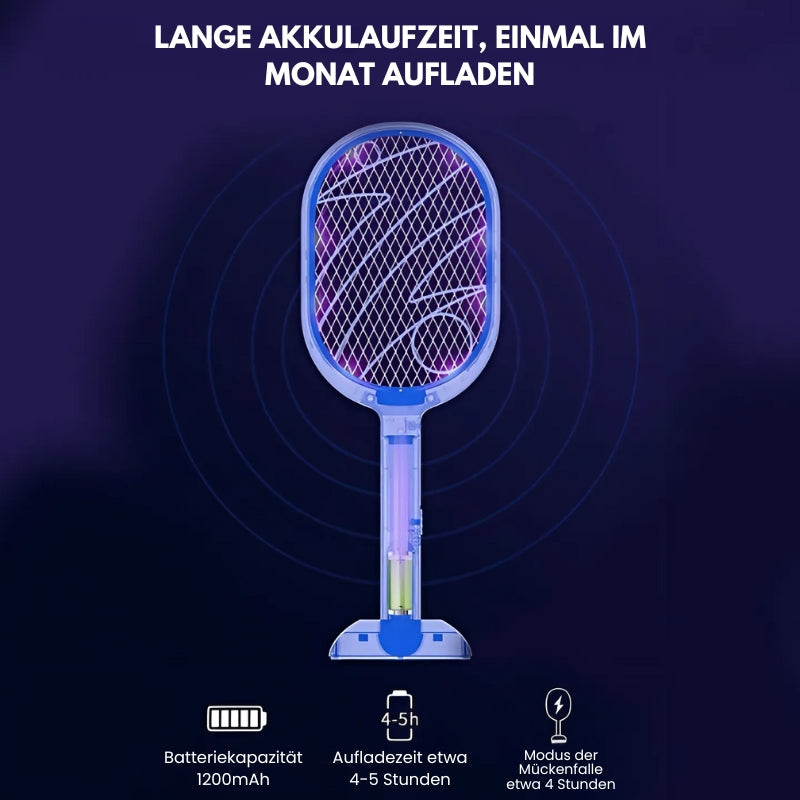 MultiFlieg - Efficient Electric Fly and Bug Zapper Racket (Last Day Discount)